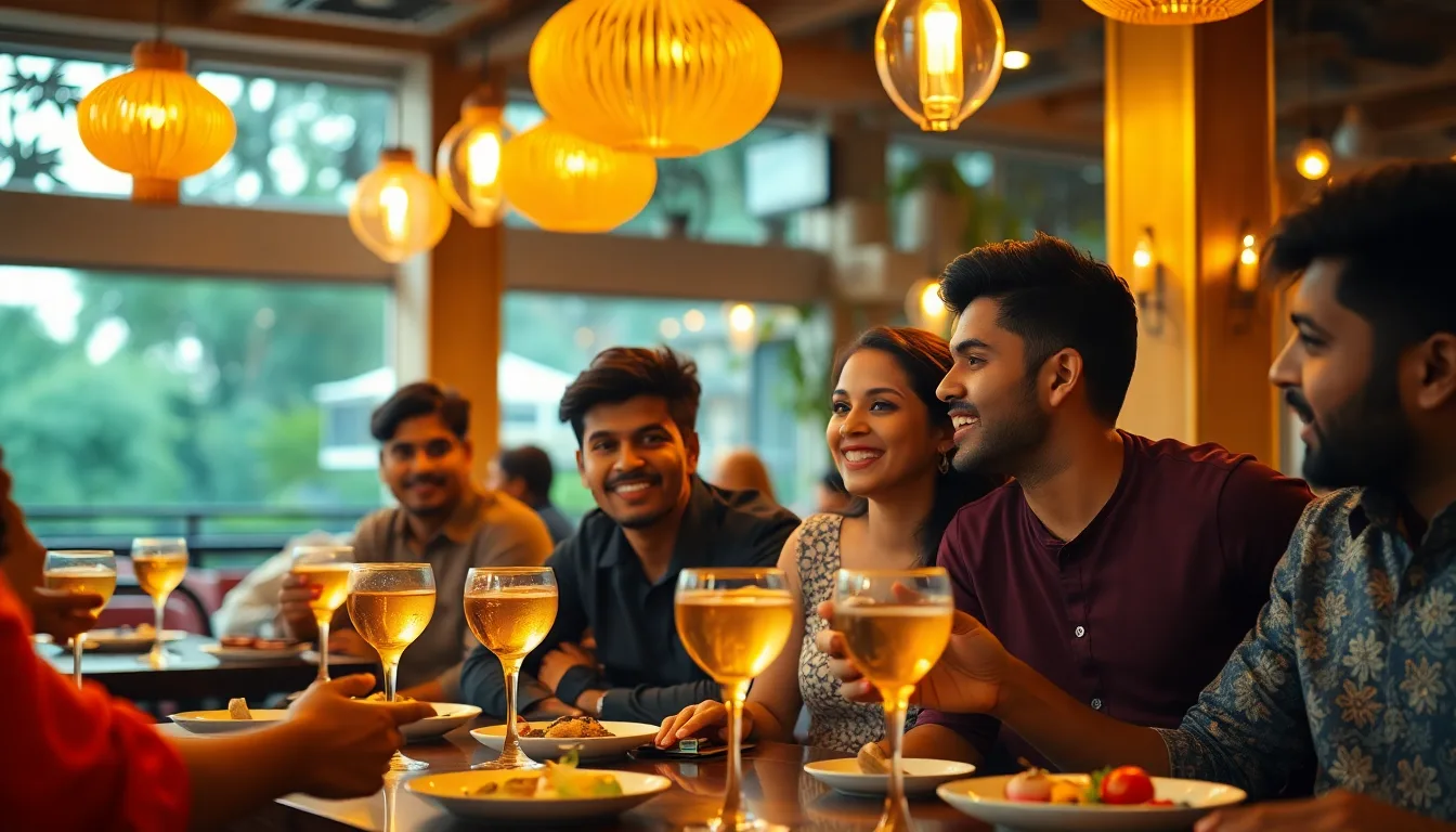 उसके/उसकी दोस्तों के साथ पहले महीने में डिनर: सिग्नल्स पढ़ें